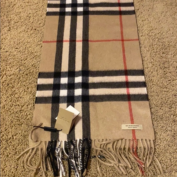 burberry scarf new logo